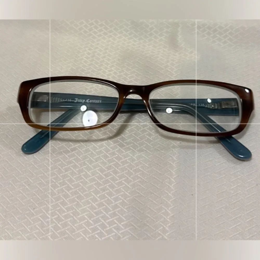 Juicy Couture Eyeglasses JU127 01Z4 51-16-135 Brown Gold Glasses Frames Only
